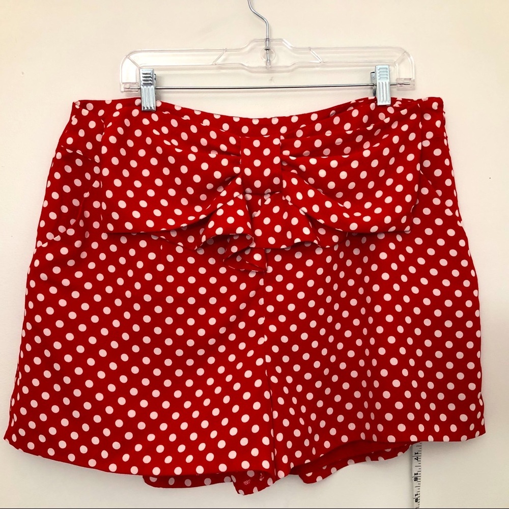 Disney polka dot shorts